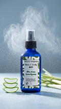Refreshing Spray – Hydrating & Cooling Mist for Braids, Locs & Protective Styles – Alcohol-Free Formula with Lemongrass,  –Refresh Hair & Scalp 4oz