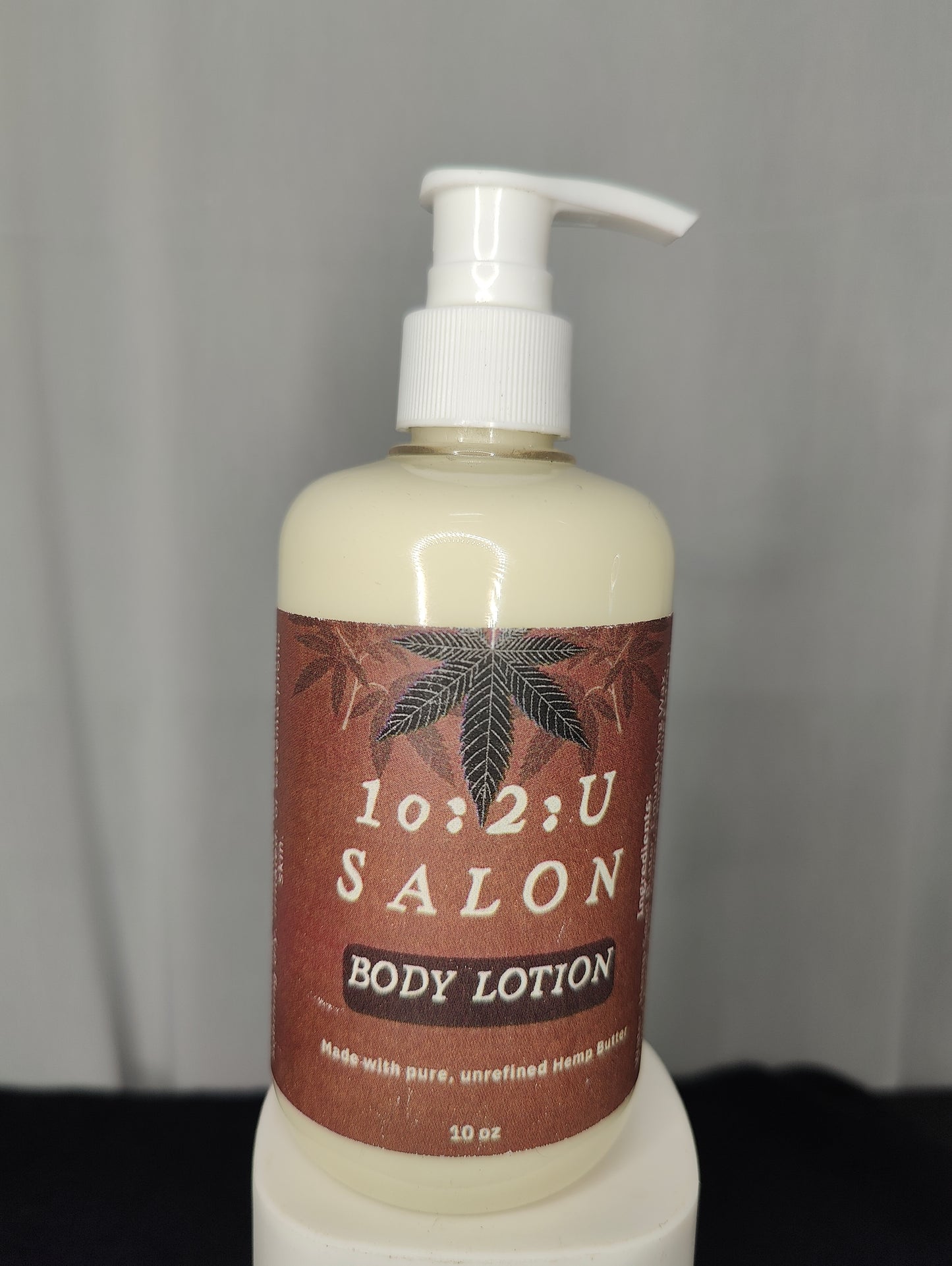 Organic Hand & Body Nourishing Lotion 10 FL Oz for dry, sensitive skin with Hemp Butter